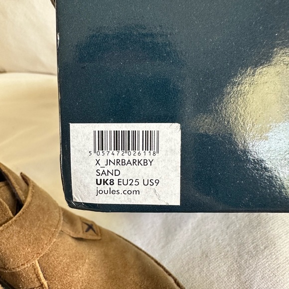 Joules Barkby Suede Boot Sand US 9 - Picture 2 of 5